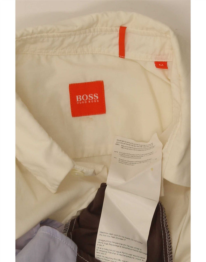 Hugo Boss Herreskjorte Medium Flerfarvet Colourblock Bomuld