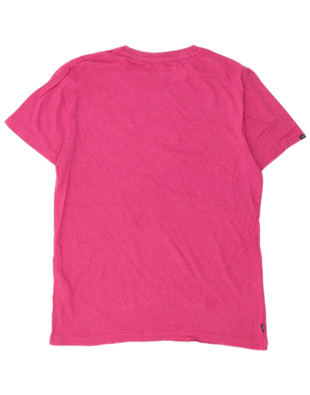 Superdry Herre T-shirt Top Medium Pink Bomuld