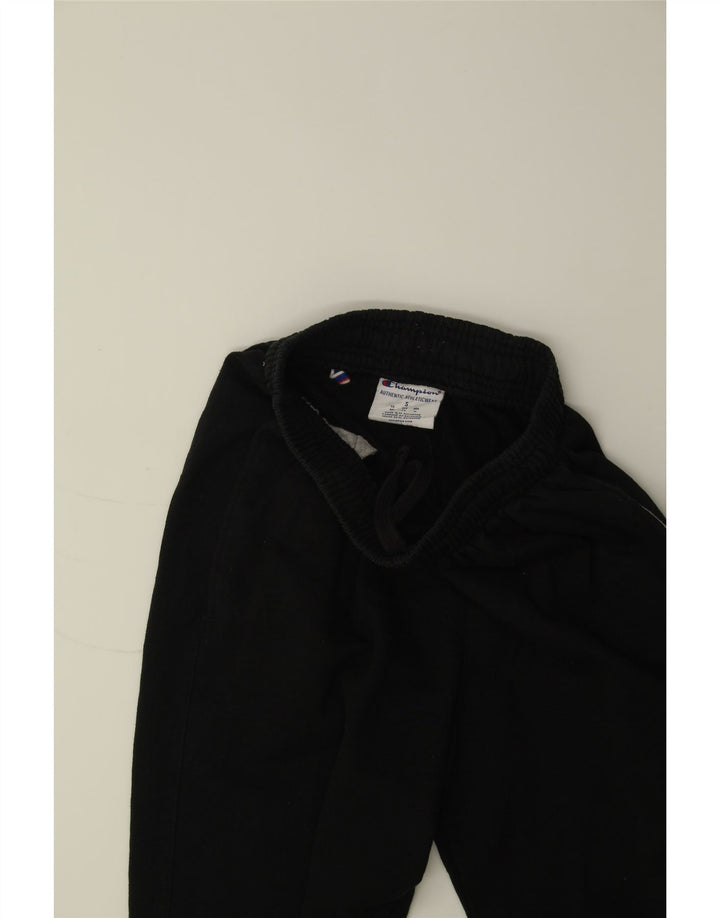 CHAMPION Womens Tracksuit Trousers Joggers UK 10 Small  Black Vintage Champion and Second-Hand Champion from Messina Hembry 
