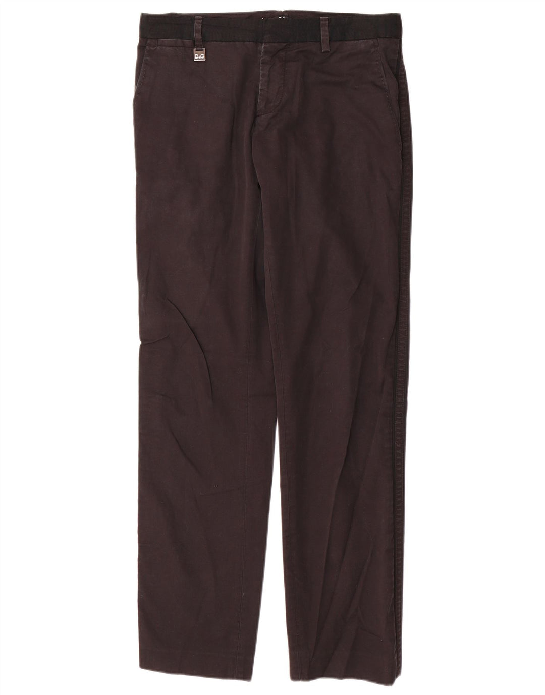 DOLCE & GABBANA Lige Chinobukser IT 46 Large W32 L32 Sort