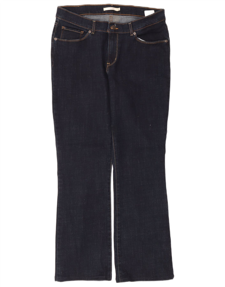 Levi's Dame Classic Fit Bootcut Jeans W31 L32 Marineblå Bomuld