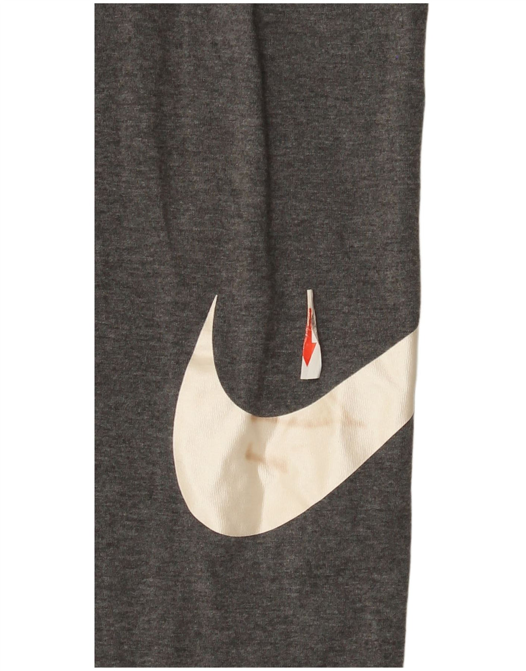 Nike Grafiske Leggings til kvinder UK 12 Medium Grey Flecked Bomuld