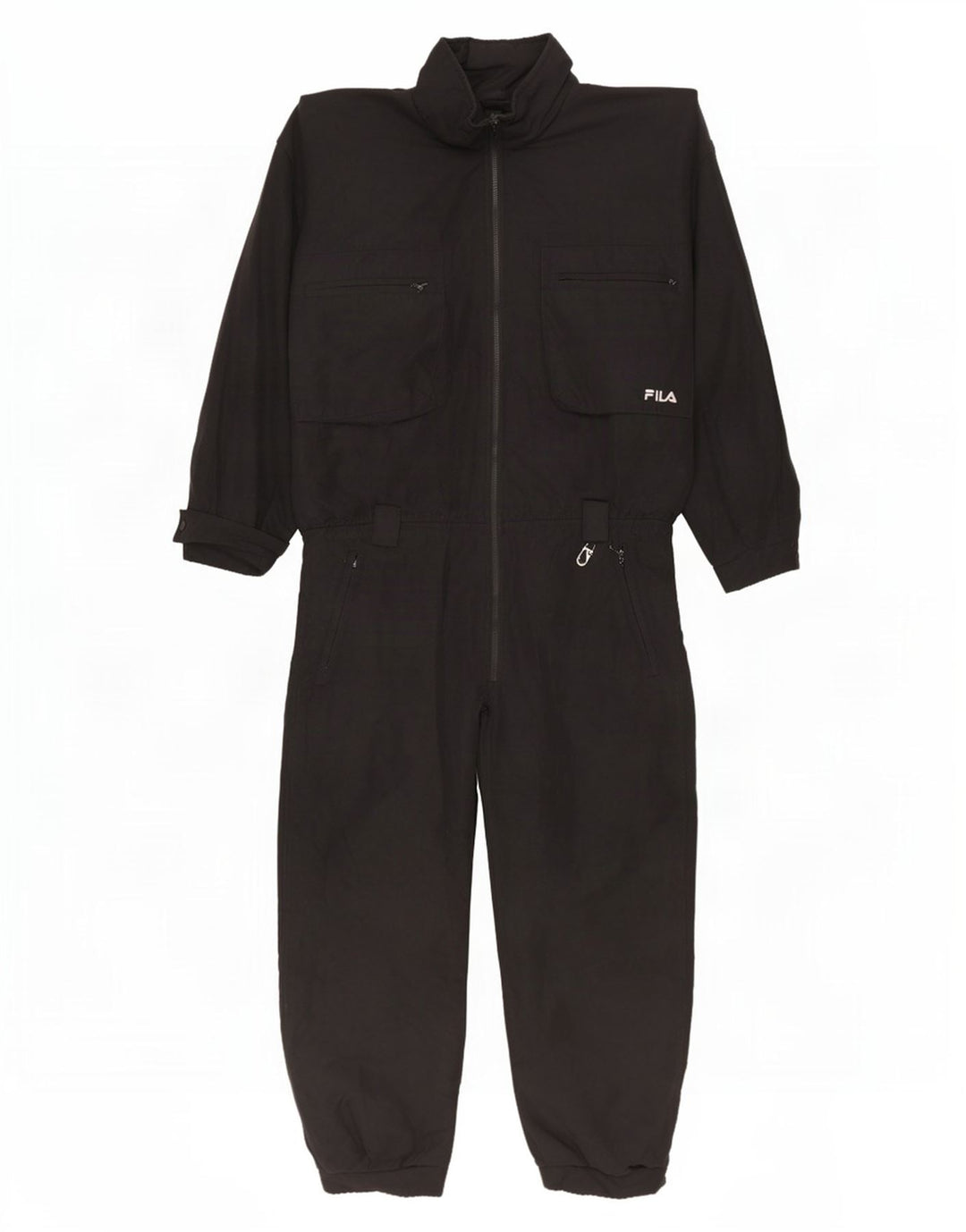 Fila Herre Loose Fit Ski Jumpsuit IT 50 Medium Sort Polyamid