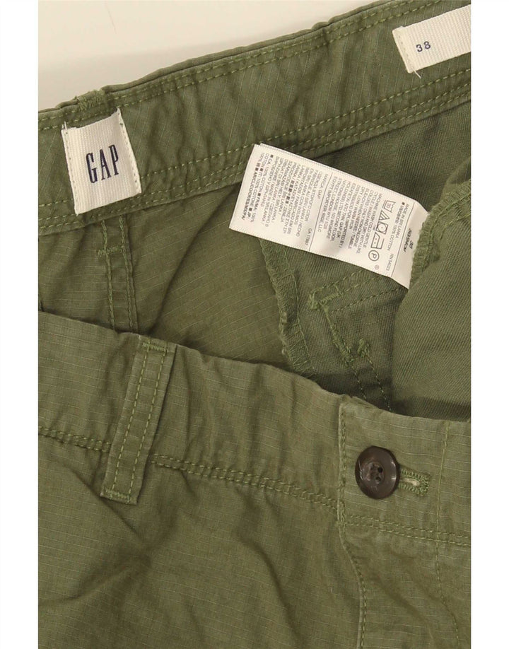 Gap Herre Cargo Shorts W38 XL Khaki Bomuld