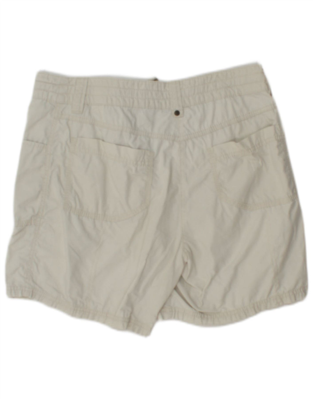 Marks & Spencer Cargo Shorts til kvinder UK 12 Medium W30 Beige Bomuld
