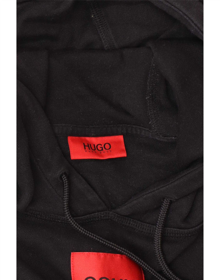 Hugo Boss Herre Hættetrøje Jumper Stor Sort Bomuld