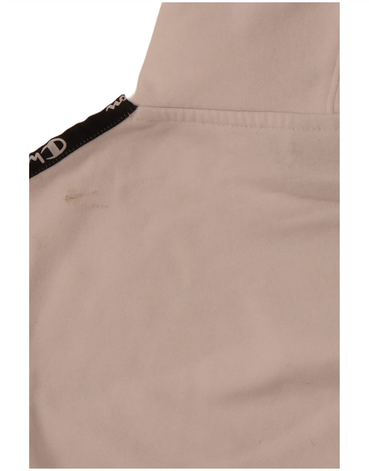 CHAMPION Grafisk hættetrøje til drenge 13-14 år XL Hvid Colourblock