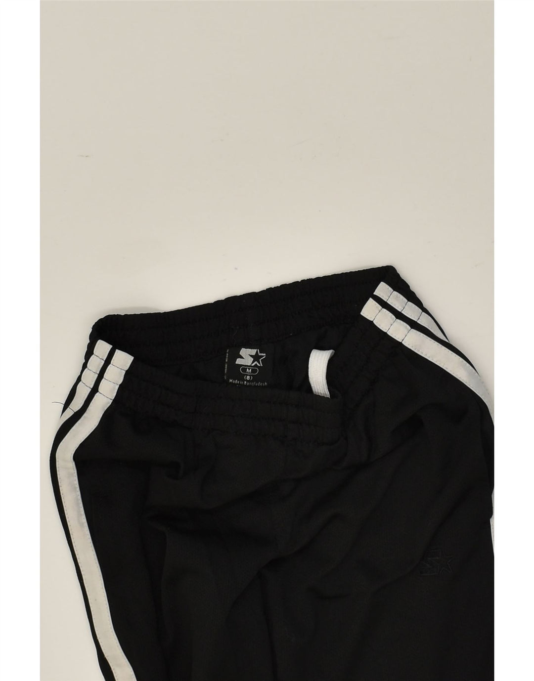 STARTER Boys Tracksuit Trousers 7-8 Years Medium  Black Polyester | Vintage Starter | Thrift | Second-Hand Starter | Used Clothing | Messina Hembry 
