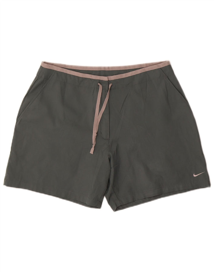 Nike sportsshorts til kvinder US 12/14 Large Green Polyester