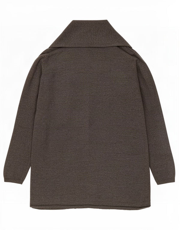 Zara Womens Open Cardigan Sweater UK 16 Large Grå Viscose