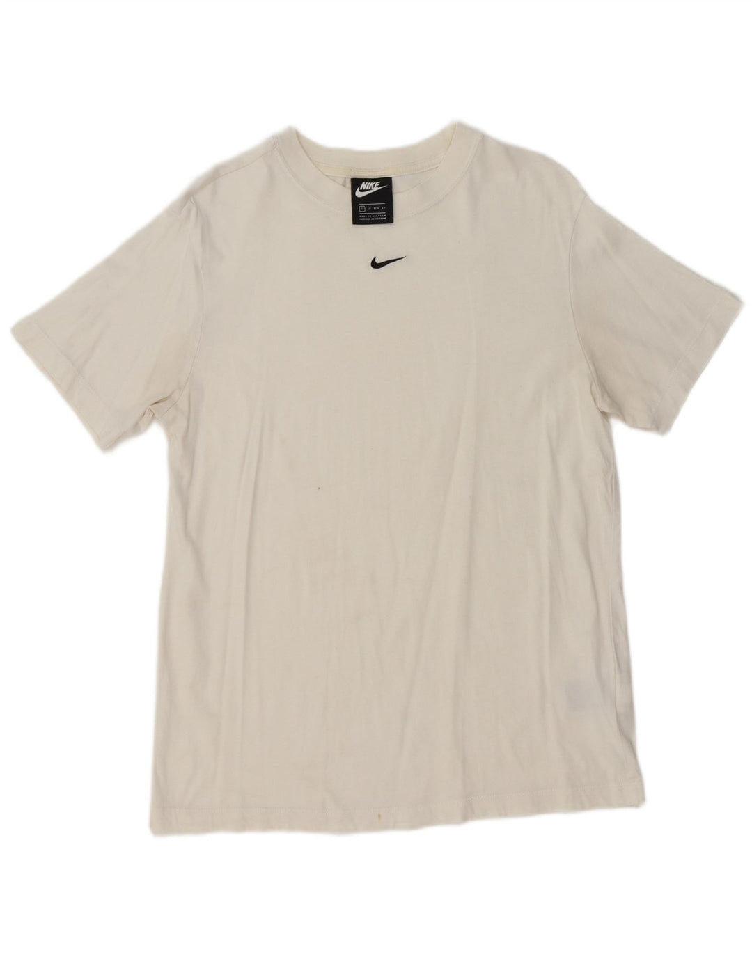 Nike Herre T-shirt Top XS Hvid Bomuld