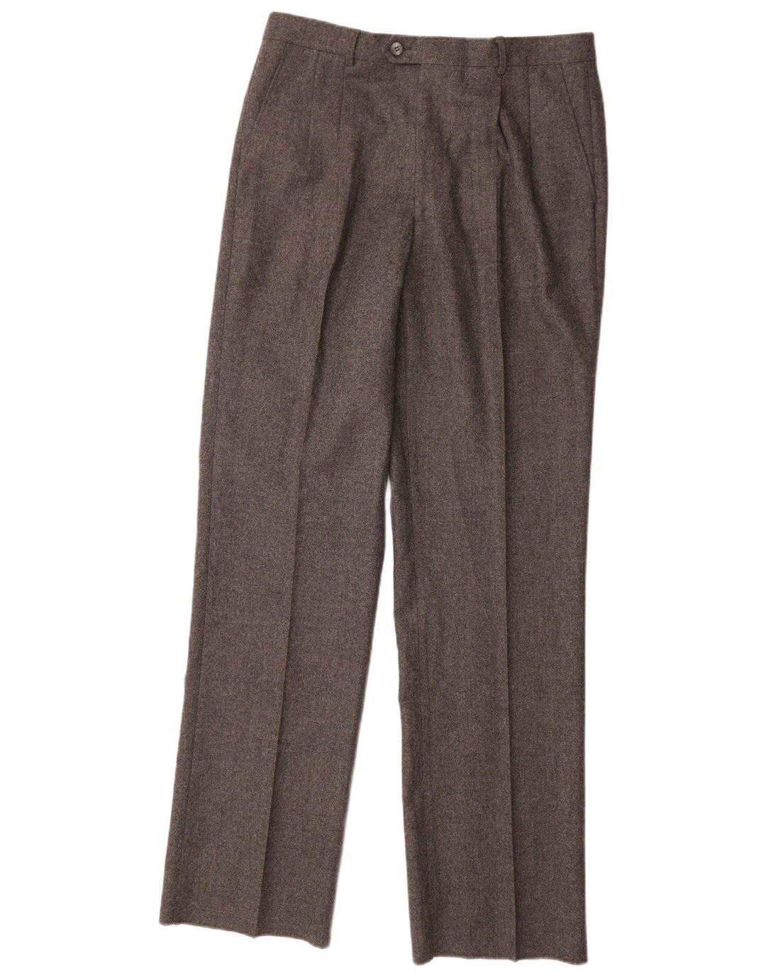 Marzotto Herre Pegged Suit Bukser IT 48 Medium W32 L34 Grå Uld
