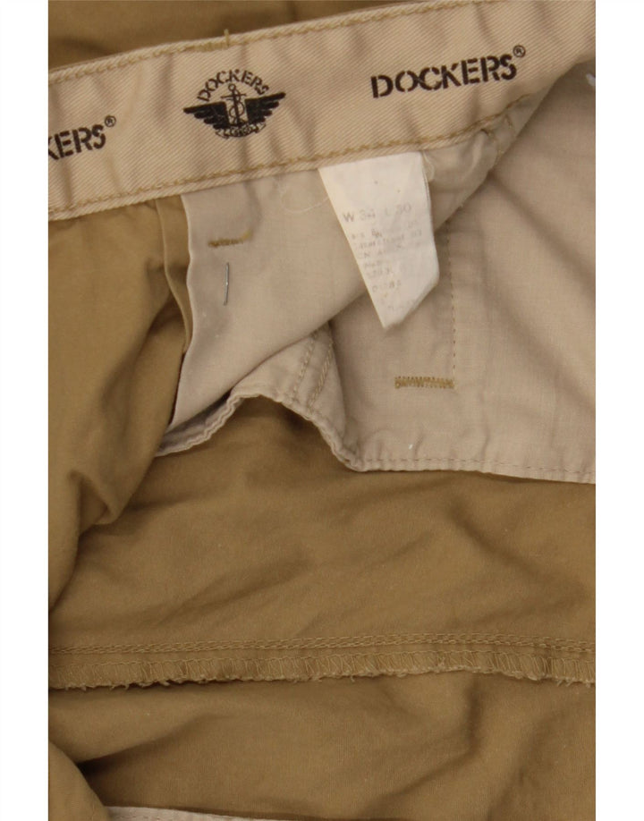 Dockers Herre Pegged Chino Bukser W34 L30 Khaki