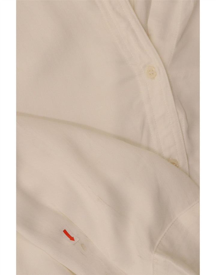 ZARA Womens Shirt Blouse UK 16 Large White Viscose