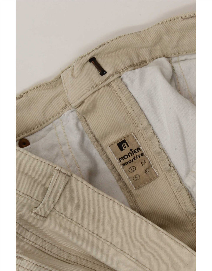Pionier Straight Jeans til mænd W32 L28 Beige