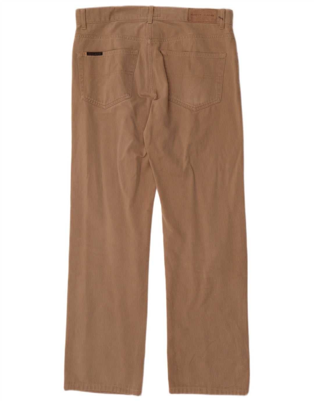 Gant Herre Regular Straight Jeans W33 L32 Beige Bomuld