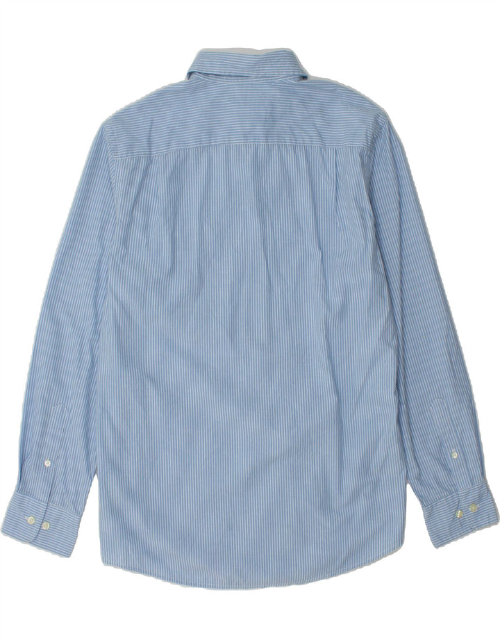 DOCKERS Mens Shirt Medium Blue Pinstripe Cotton Vintage Dockers and Second-Hand Dockers from Messina Hembry 