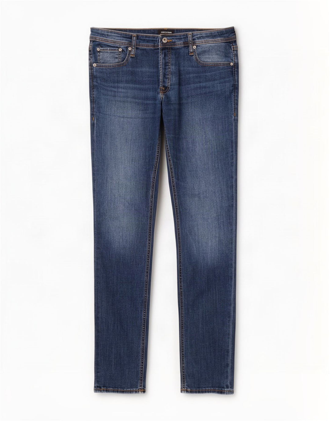 Jack & Jones Herre Slim Jeans W34 L36 Blå Bomuld