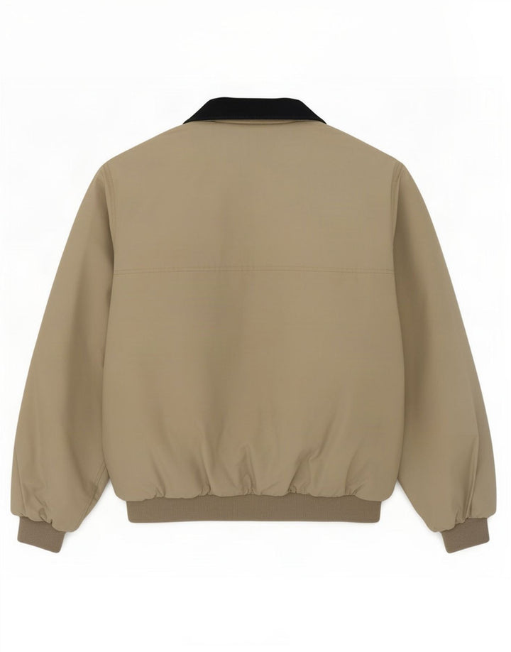 North Sails Herre Bomber Polstret Jakke UK 40 Stor Khaki Polyamid