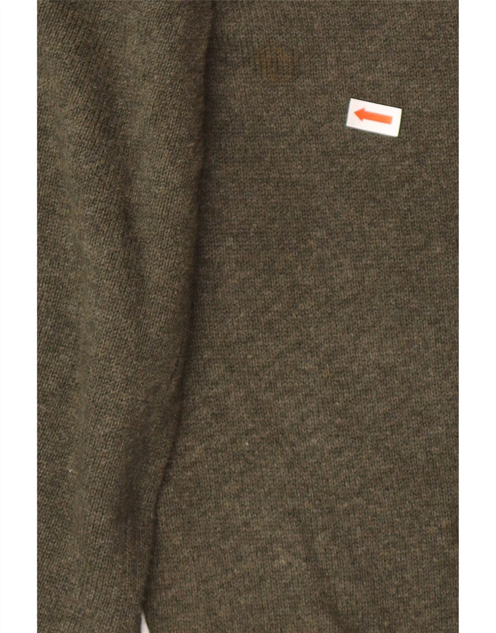 Marks & Spencer Herre sweater med rund hals 2XL grøn bomuld