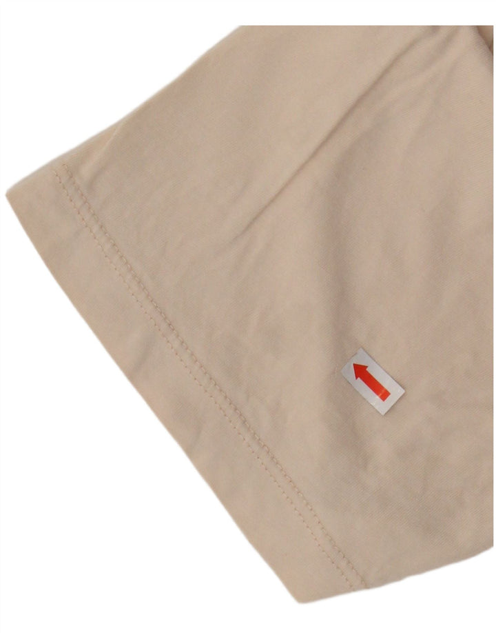 THE NORTH FACE T-shirt top til kvinder UK 6 XS Beige Bomuld