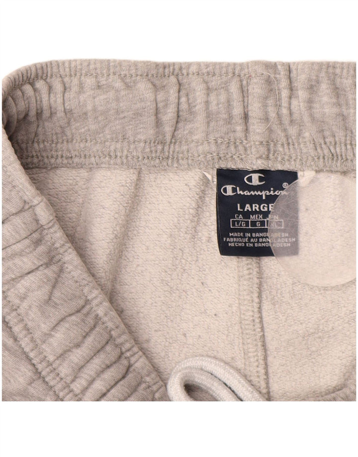 CHAMPION Grafisk træningsdragt Bukser Joggers Large Grå