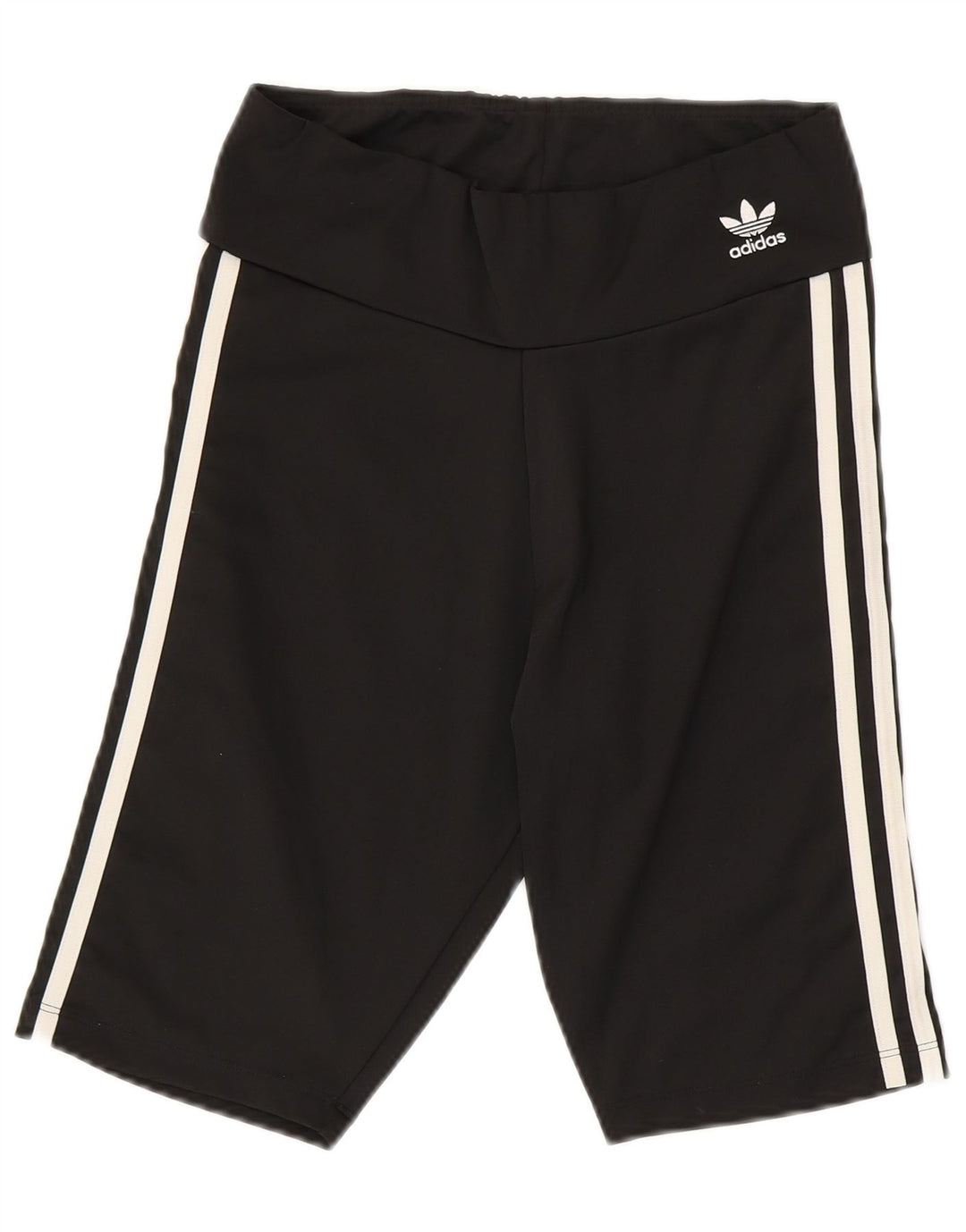 ADIDAS sportsshorts til kvinder UK 12 medium sort polyester