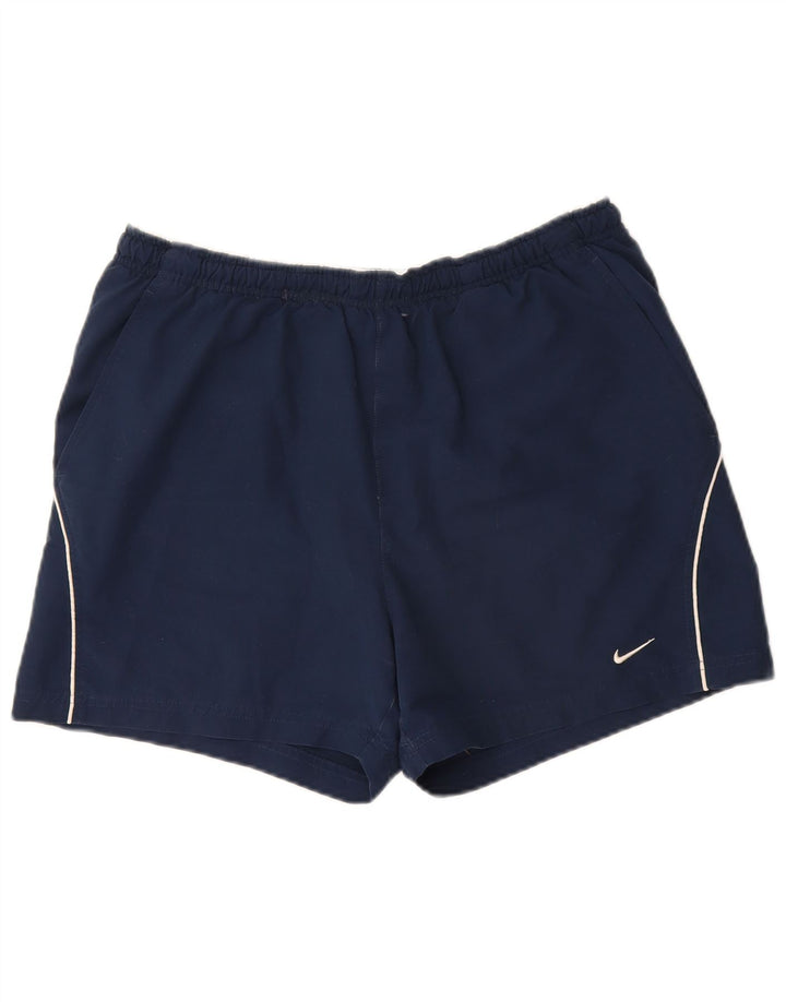 Nike Sportsshorts til mænd store marineblå polyester