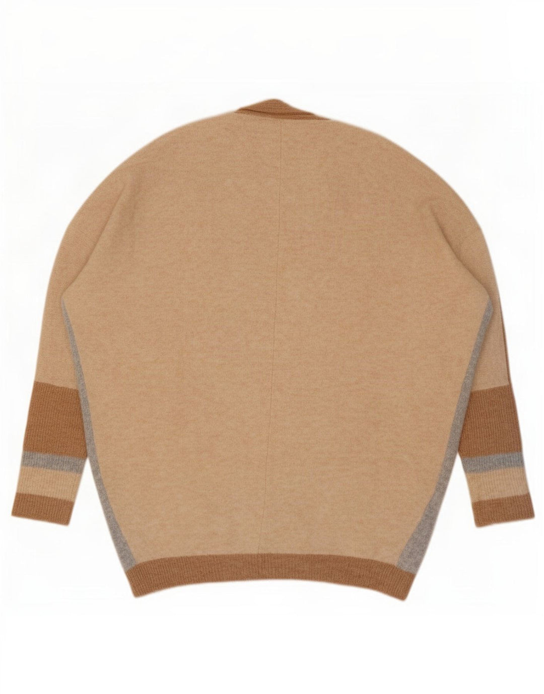 Marks & Spencer Dame oversized cardigan sweater UK 10 Small Beige