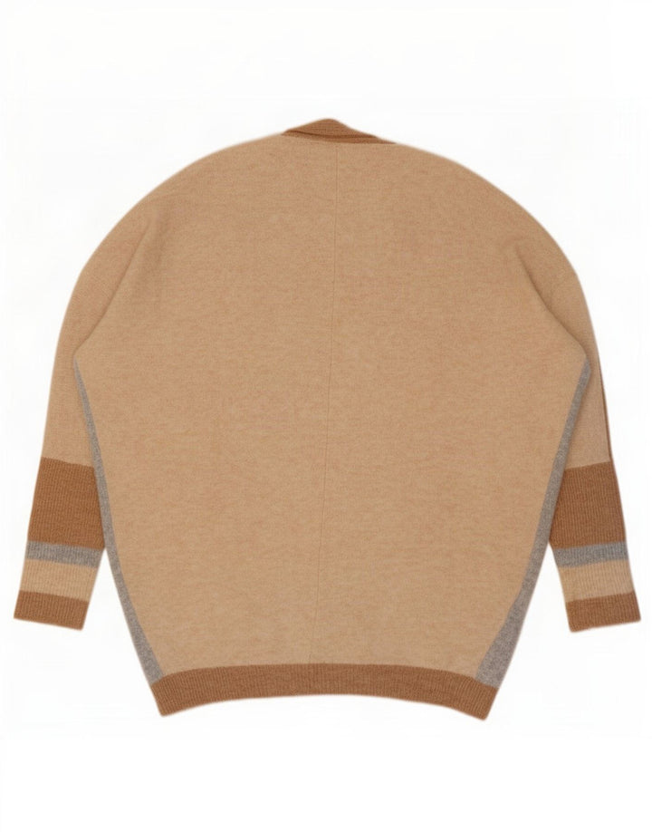 Marks & Spencer Dame oversized cardigan sweater UK 10 Small Beige