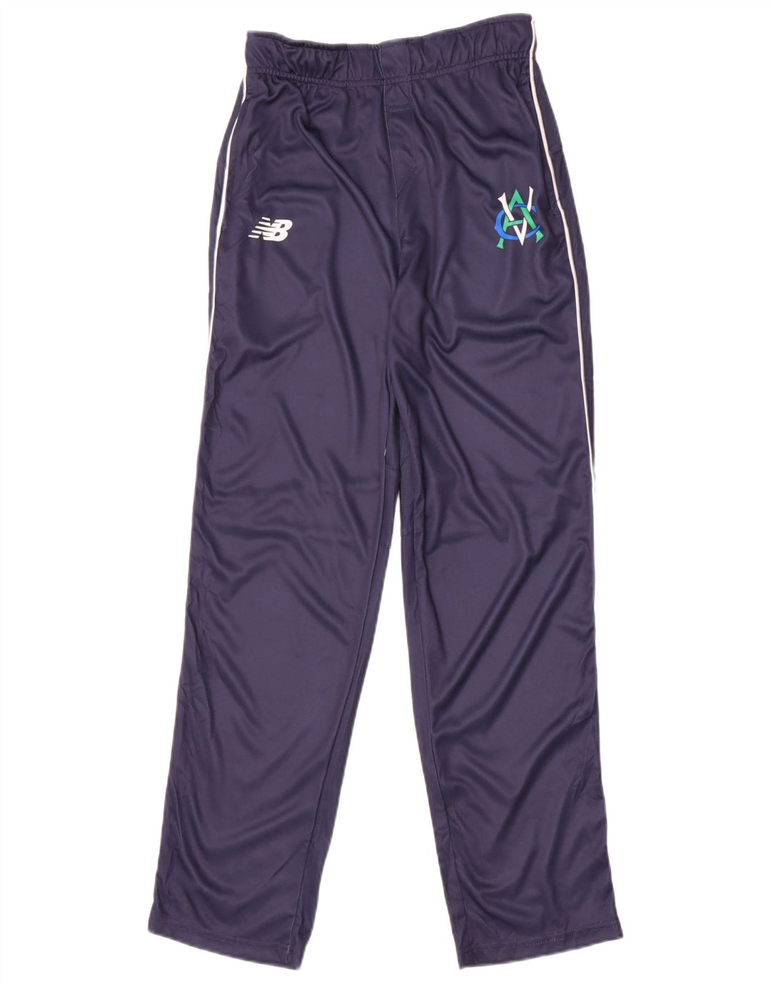New Balance Dame træningsdragt Bukser UK 12 Medium Navy Blue Polyester