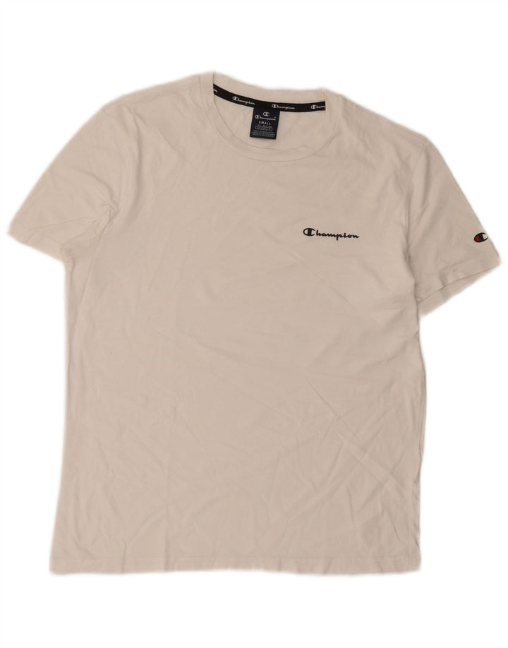 Champion Herre T-Shirt Top Lille Hvid