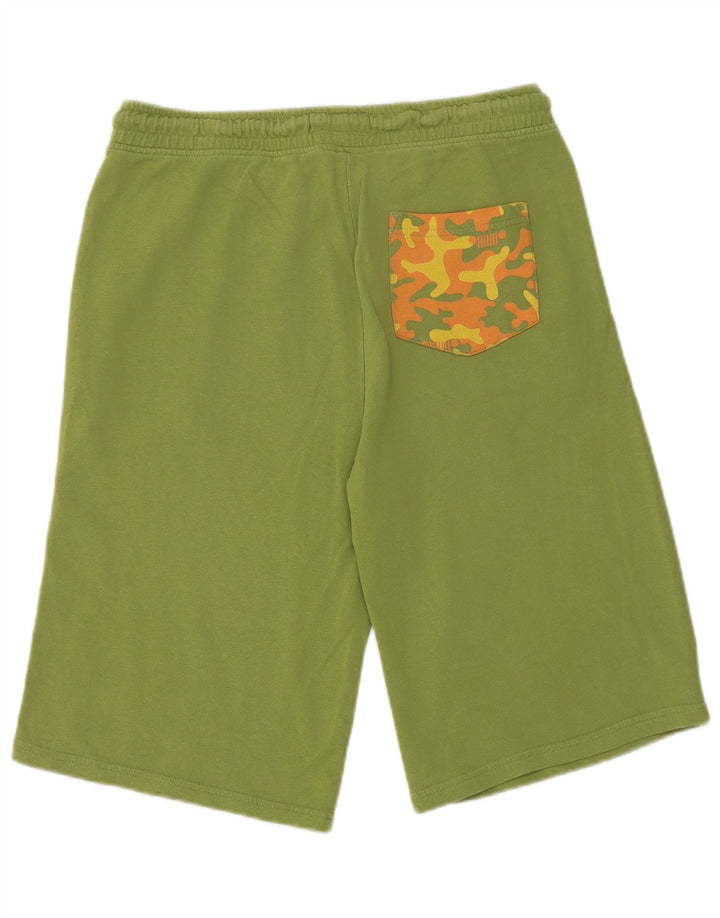 Jeep Herre grafiske sportsshorts mellemgrøn bomuld