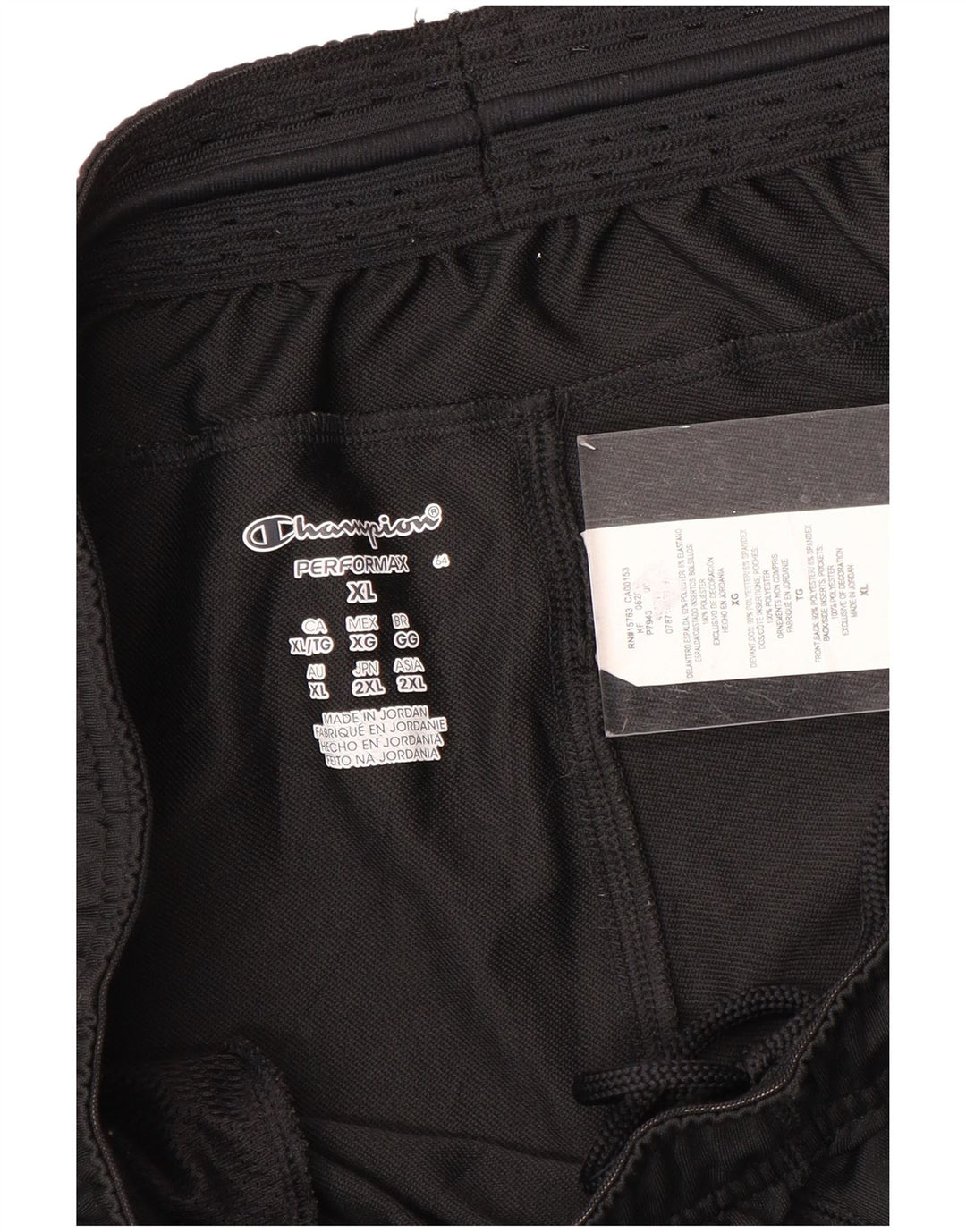 Champion Herre træningsdragt Bukser XL Sort Colourblock Polyester