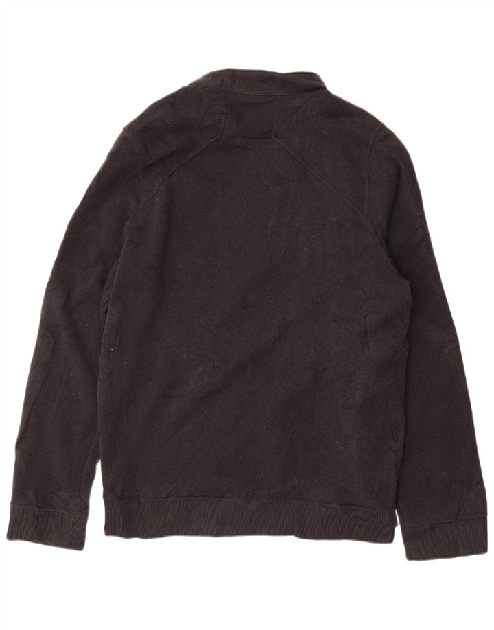 Under Armour Herre Zip Neck Sweatshirt Jumper XL Grå Polyester