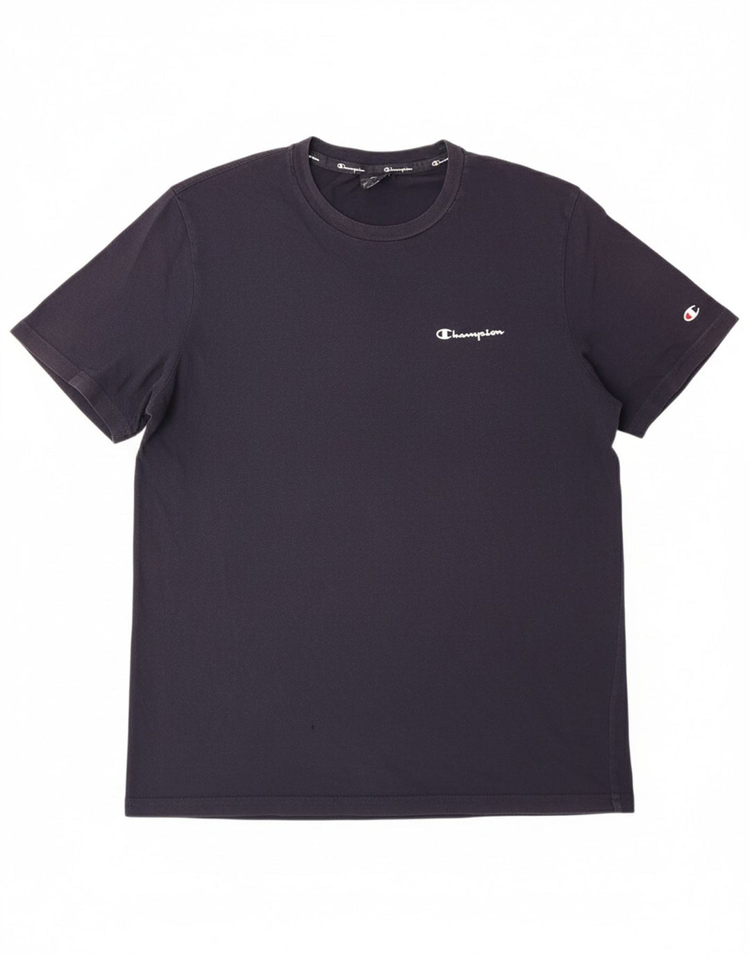 CHAMPION Mens T-Shirt Top XL Navy Blue Cotton
