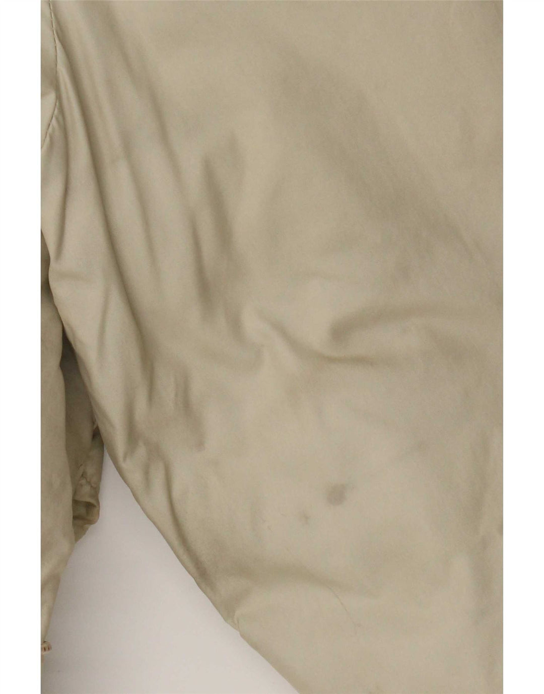 Gas Dame Hætte Polstret Jakke UK 14 Stor Beige Nylon
