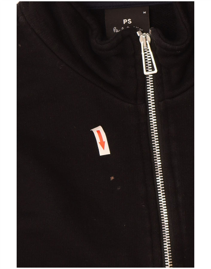 Paul Smith Sweatshirt med lynlås til mænd mellem sort bomuld