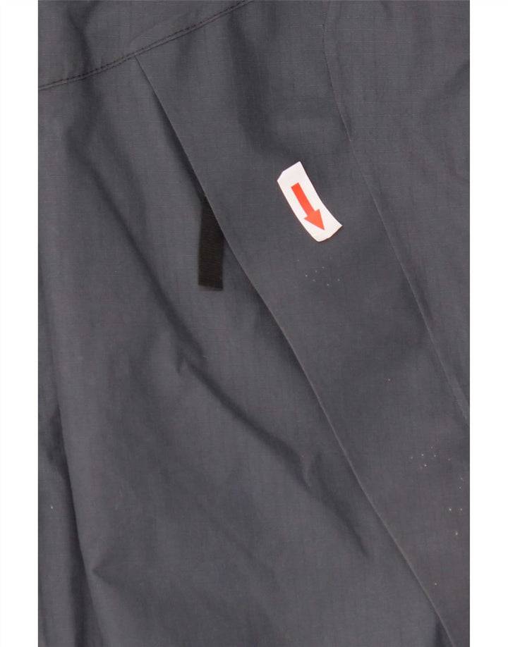 Fat Face Dame Hætte Windbreaker Jacket UK 8 Small Navy Blue Polyester