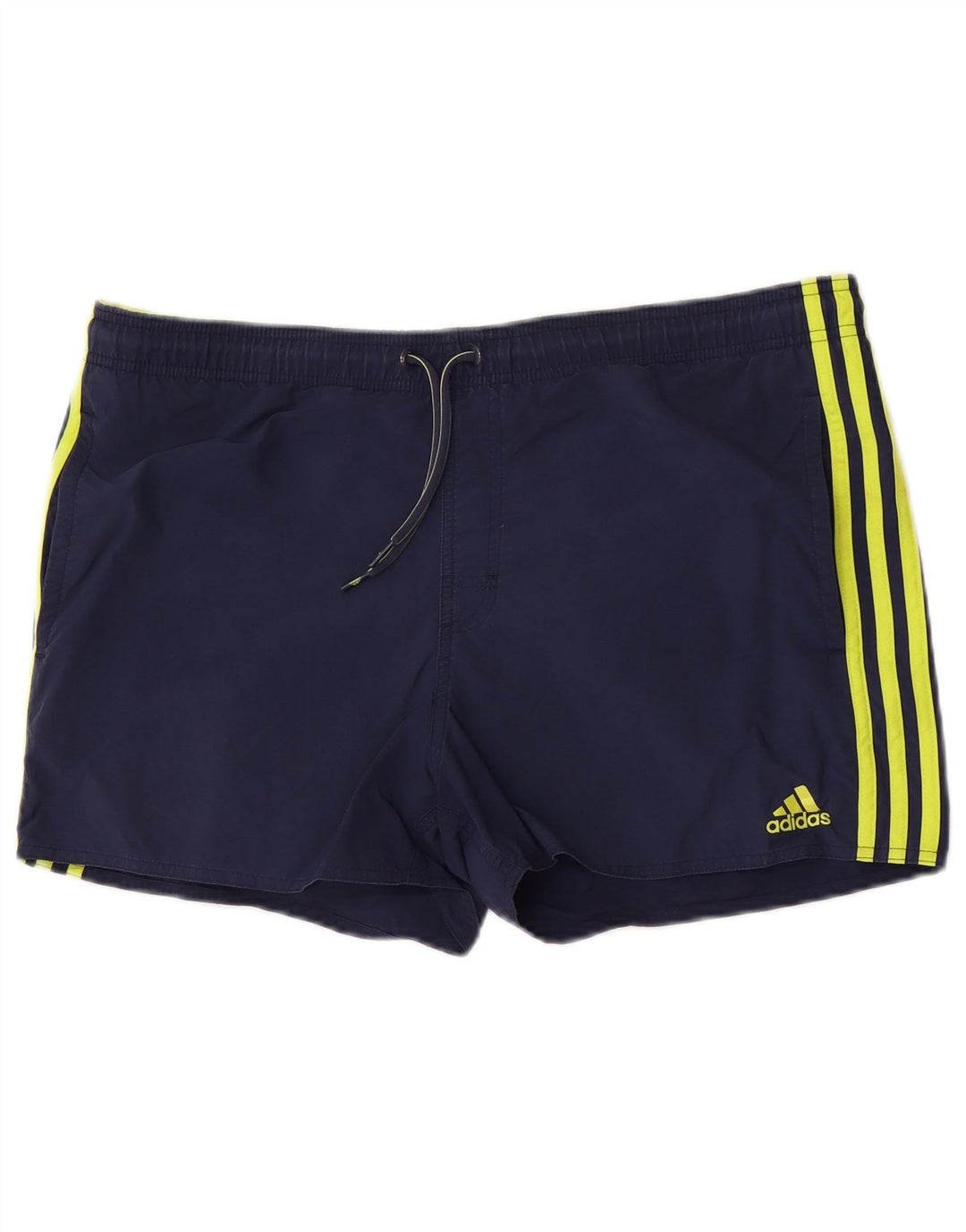 Adidas Badeshorts til mænd mellem marineblå nylon