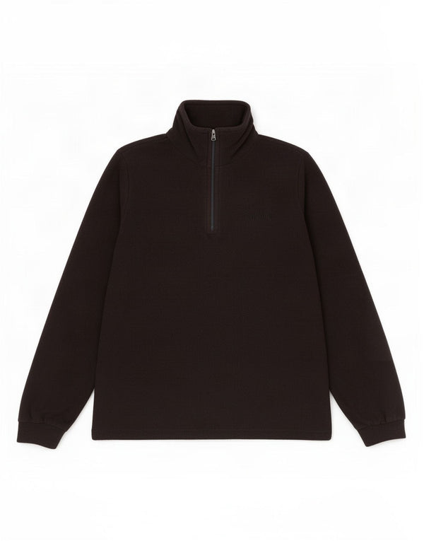 Brugi Dame Fleece Jumper med lynlås DK 14 Medium Sort Polyester