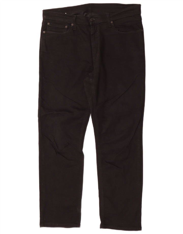 Levi's Herre 541 tilspidsede jeans W36 L32 sort bomuld