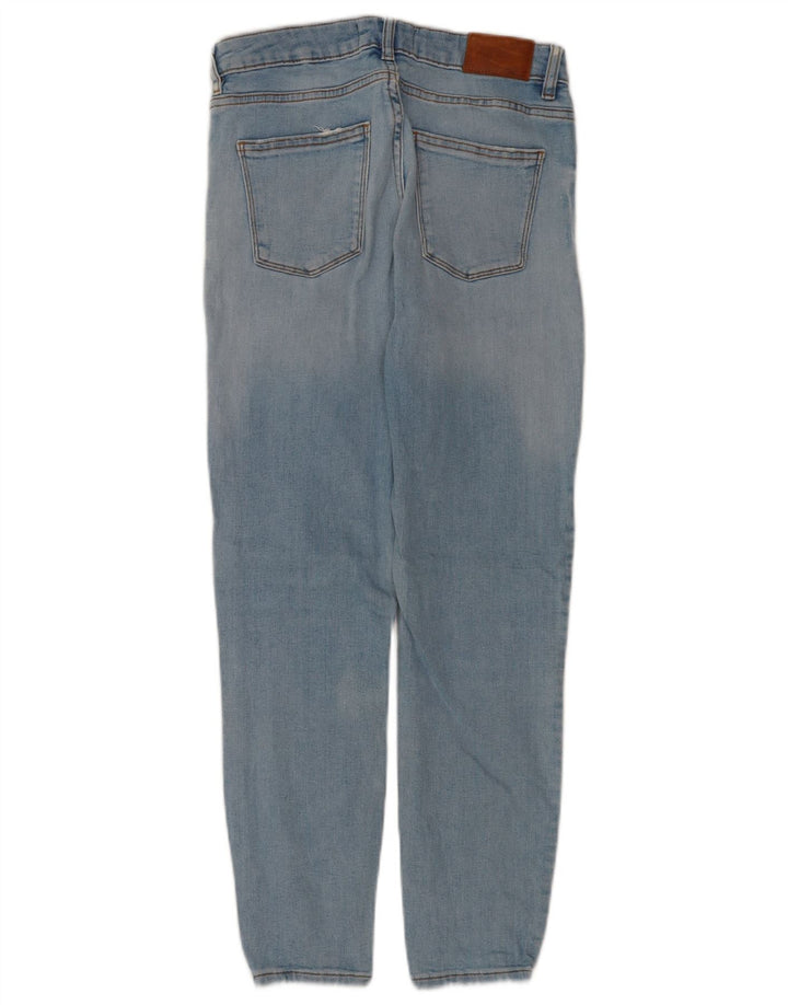 Zara Dame Slim Jeans EU 38 Small W28 L27 Blå Bomuld