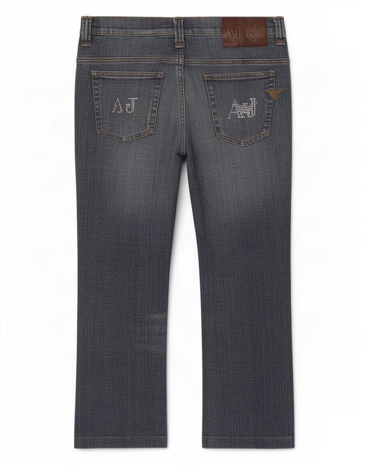 Armani Dame Capri Jeans W28 L22 Blå Bomuld