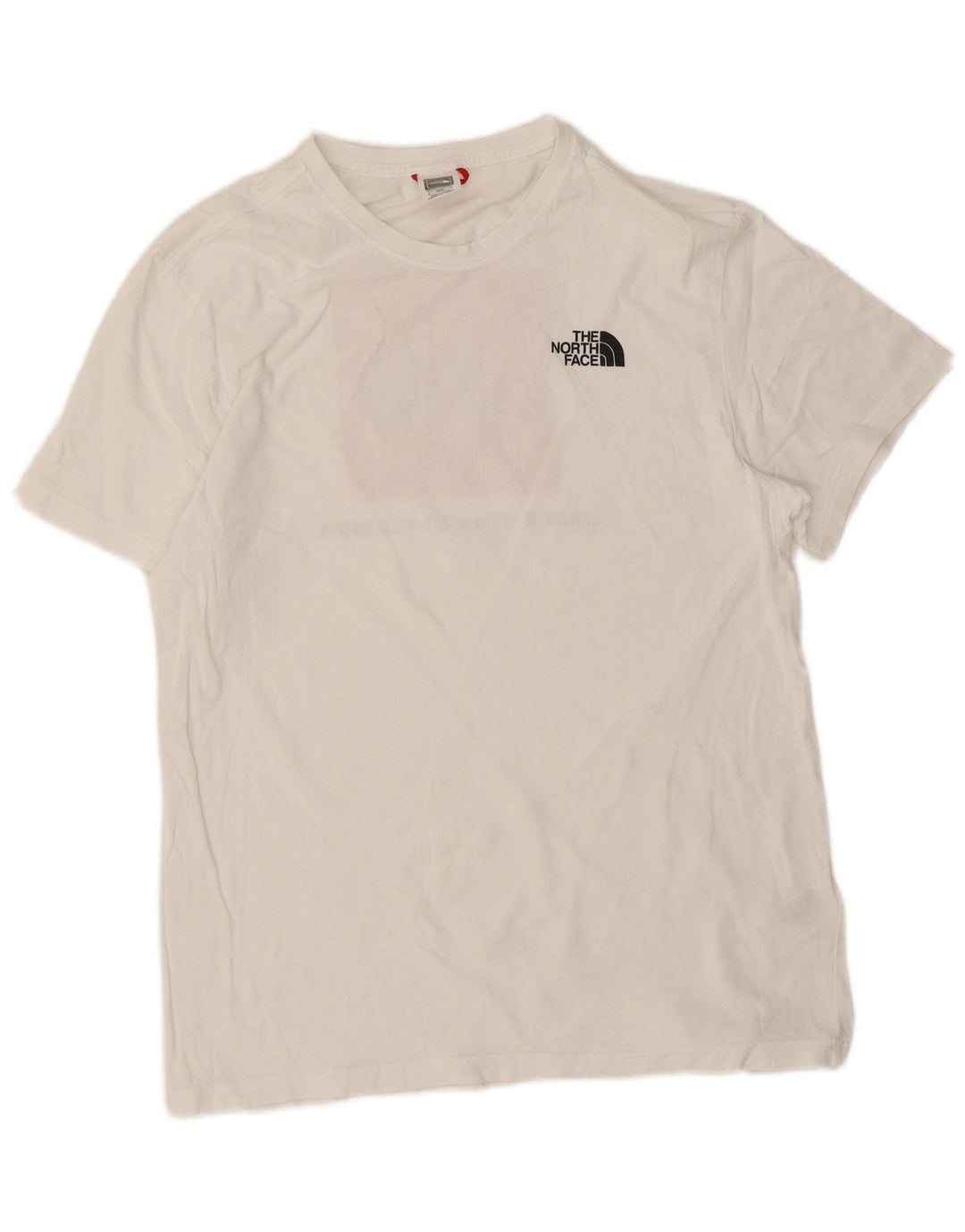 The North Face Herre grafisk T-shirt Top Medium Hvid Bomuld