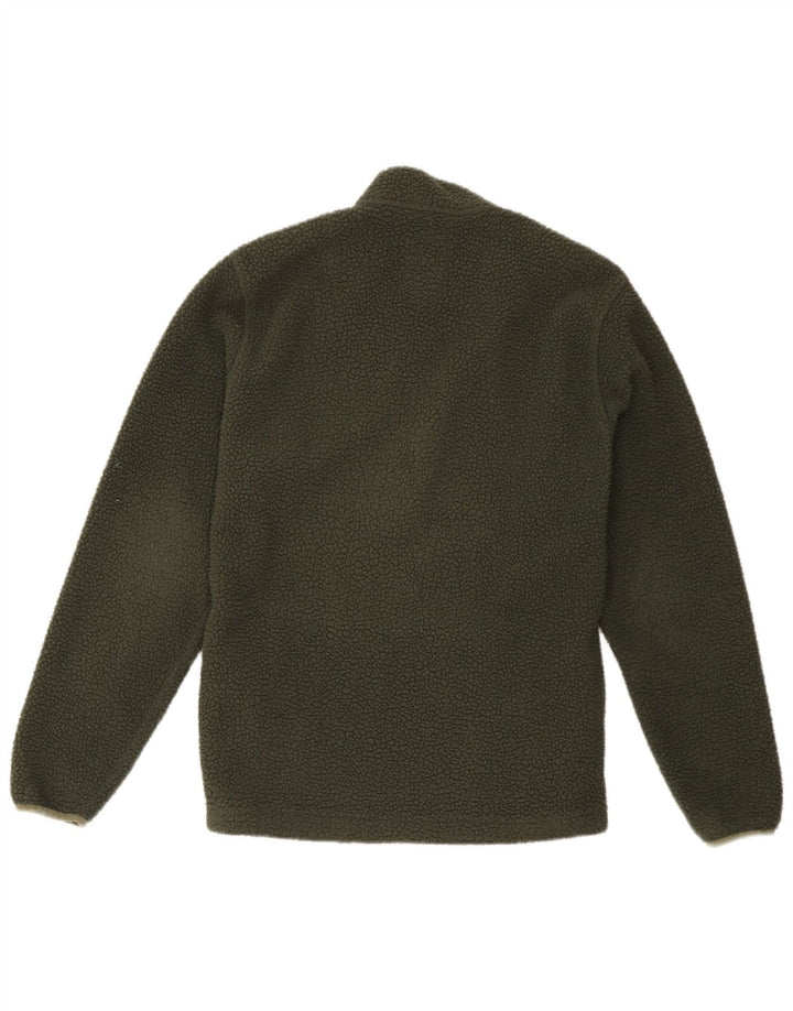 Timberland Herre Fleece Jumper med lynlås, lille grøn polyester