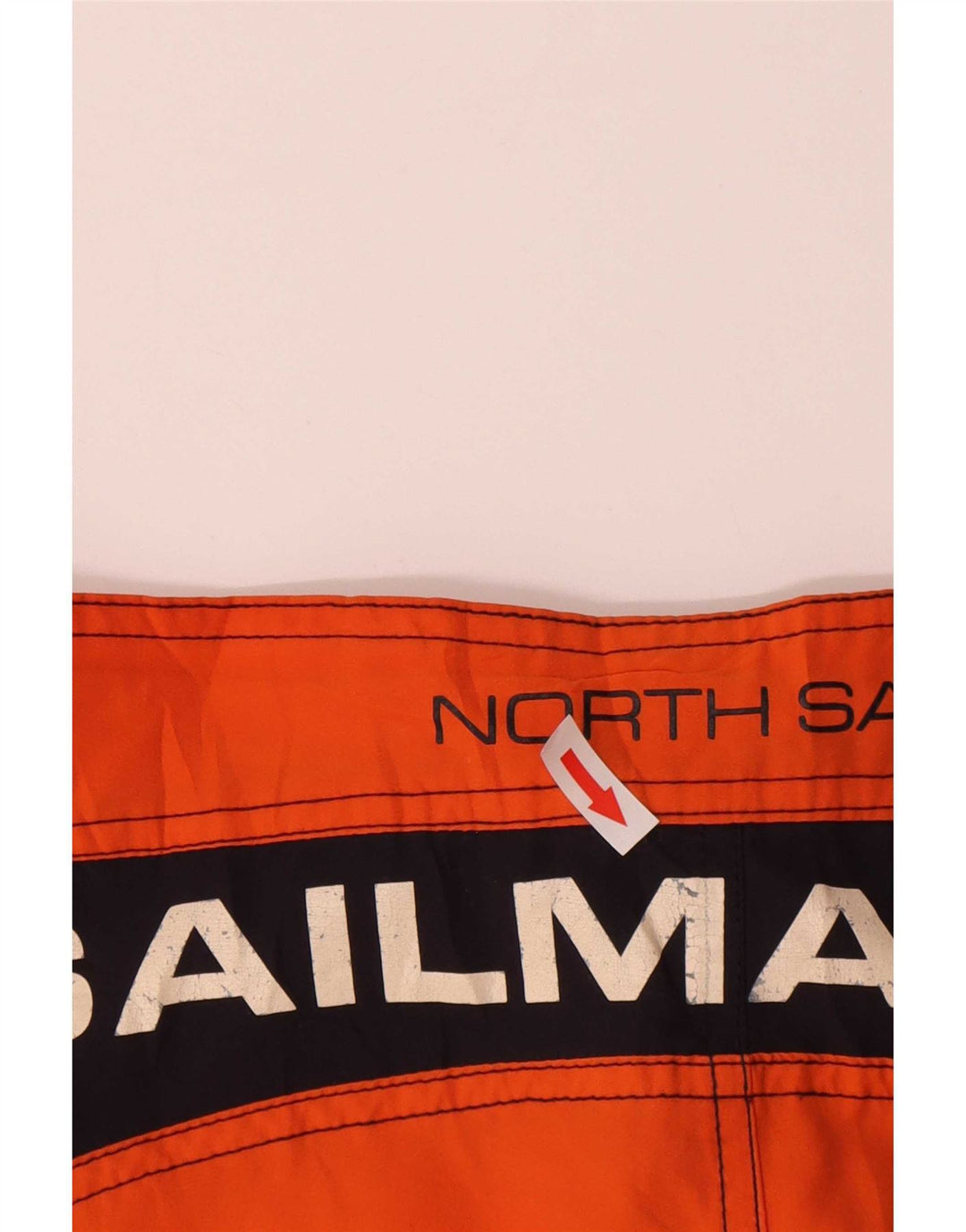 North Sails Herre grafiske svømmeshorts Medium Orange Colourblock