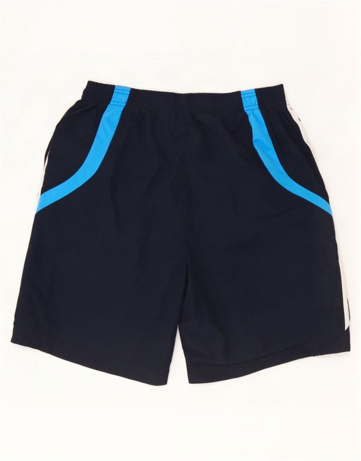 Adidas Herre Sportshorts Large Navy Blue Colourblock Polyester
