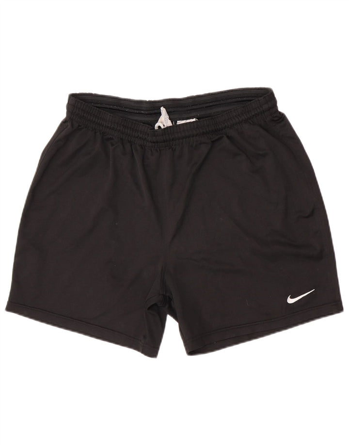 NIKE Sportshorts til mænd, store sorte polyester