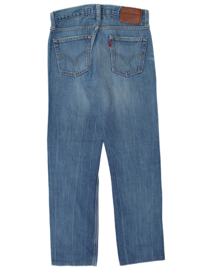 Levi's Herre 514 Straight Jeans W30 L30 Blå Bomuld